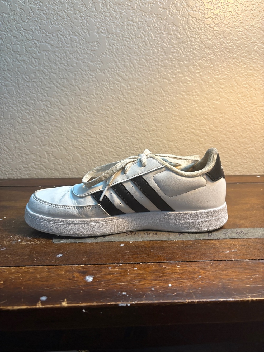 adidas White & black breaknet 2.0 sneakers - Lace-Up Casual Shoes - Picture 5 of 5